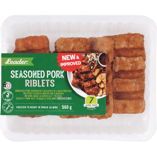 Leader Seasoned Pork Riblets