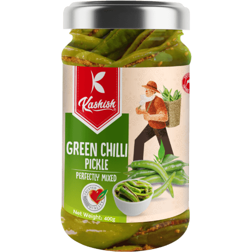 Kashish Green Chilli Pickle