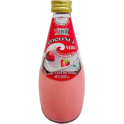 Vinut Strawberry Coconut Milk With Jelly