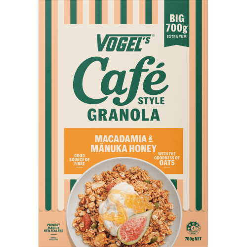 Vogel's Cafe Style Manuka & Macadamia Granola
