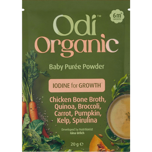 Odi Broccoli Organic Baby Puree Powder 6m+ Iodine for Growth