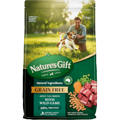Nature's Gift Grain Free Wild Game Adult Dry Dog Food