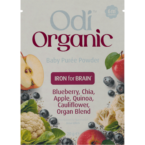 Odi Blueberry Organic Baby Puree Powder