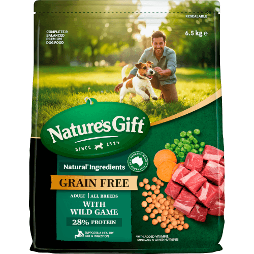 Nature's Gift Grain Free Wild Game Adult Dry Dog Food