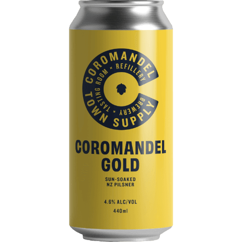 Coromandel Town Supply Coromandel Gold Sun-Soaked NZ Pilsner
