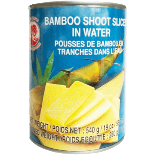 Cock Brand Canned Bamboo Shoot Slices in Water