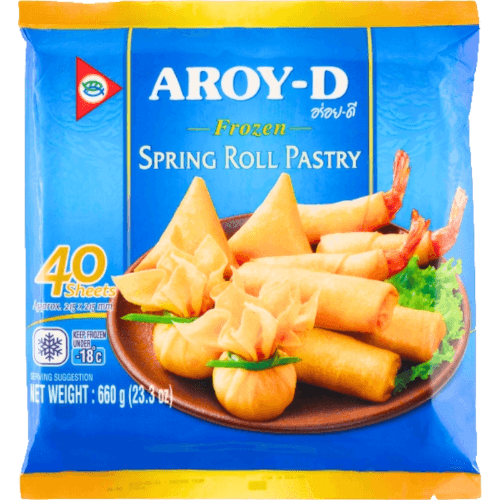 Aroy-D Frozen Spring Roll Pastry Sheets