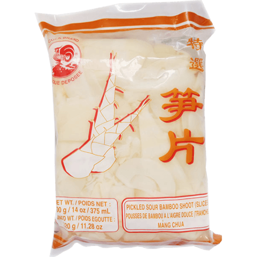 Cock Brand Pickled Sour Bamboo Shoots Sliced