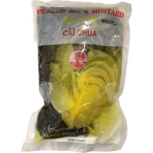 Cock Brand Sour Mustard with Whole Chilli
