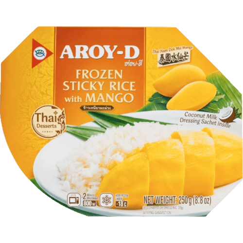 Aroy-D Sticky Rice With Mango Frozen Dessert