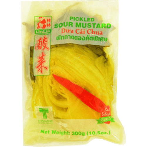 LinLin Pickled Sour Mustard with Chilli (Gluten Free)