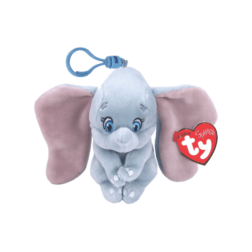 TY Dumbo - Elephant Beanie Clip Plush Toy
