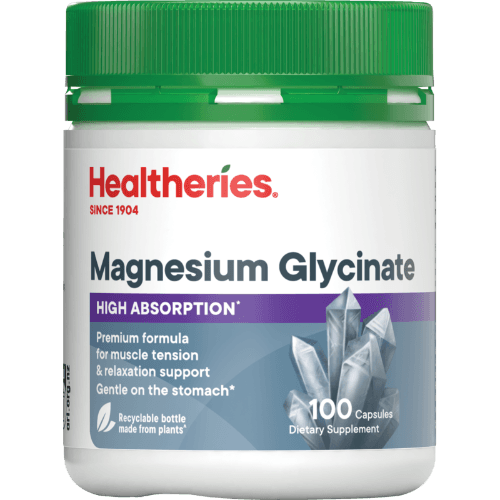Healtheries Glycinate Magnesium Capsules