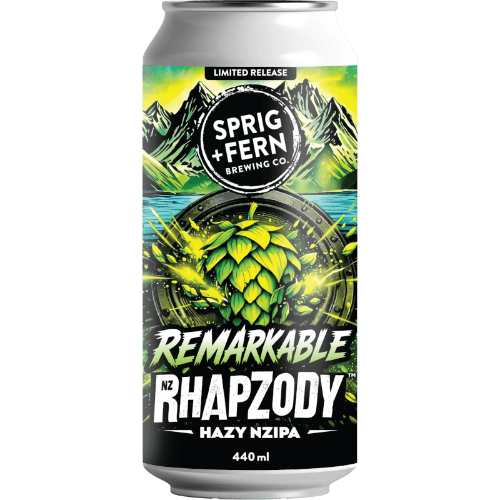 Sprig + Fern Brewing Co. Remarkable Rhapzody Hazy NZIPA