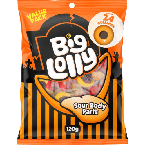 Big Lolly Halloween Body Parts Confectionery