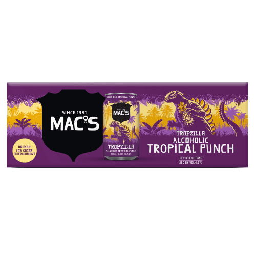 Mac's Tropzilla Alcoholic Tropical Punch Cans