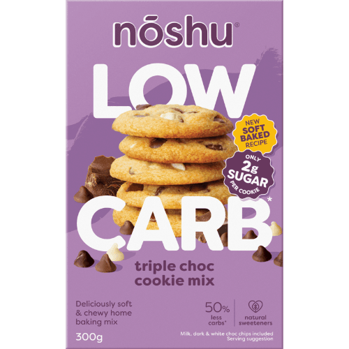 Noshu Low Carb Triple Choc Cookie Mix