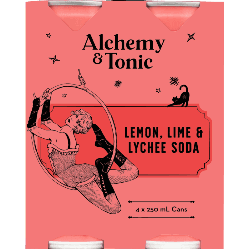 Alchemy & Tonic Lemon, Lime & Lychee Soda