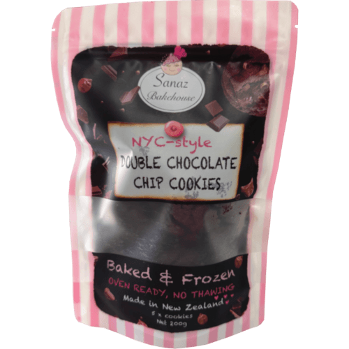 Sanaz Bakehouse NYC-Style Double Chocolate Chip Cookies