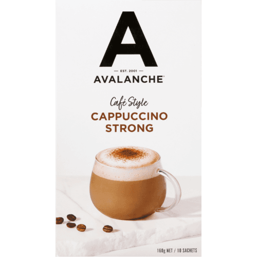 Avalanche Cafe Style Cappuccino Strong Coffee