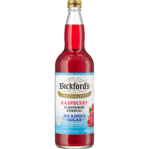 Bickford's Raspberry Flavoured Cordial No Added Sugar