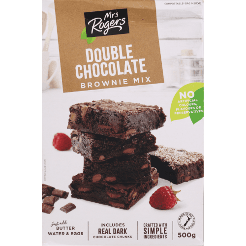 Mrs Rogers Double Chocolate Brownie Mix