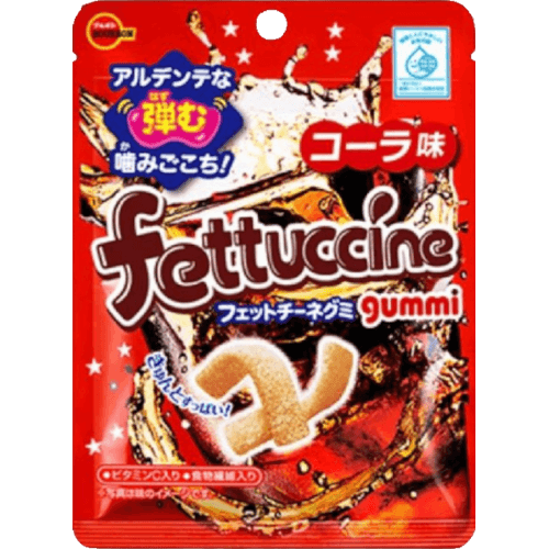 Bourbon Cola Fettuccine Gummie Snack