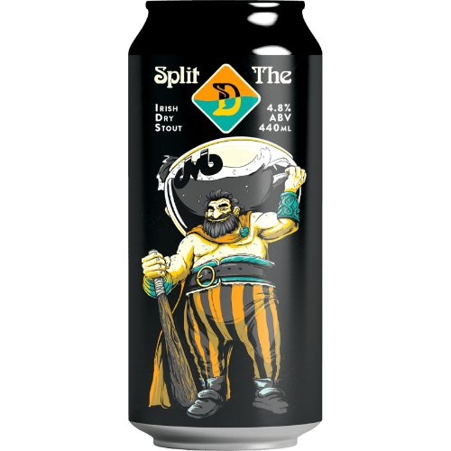 Double Vision Brewing Company Split The D Irish Dry Stout