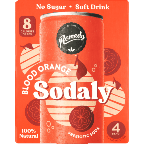 Remedy Blood Orange Prebiotic Soda