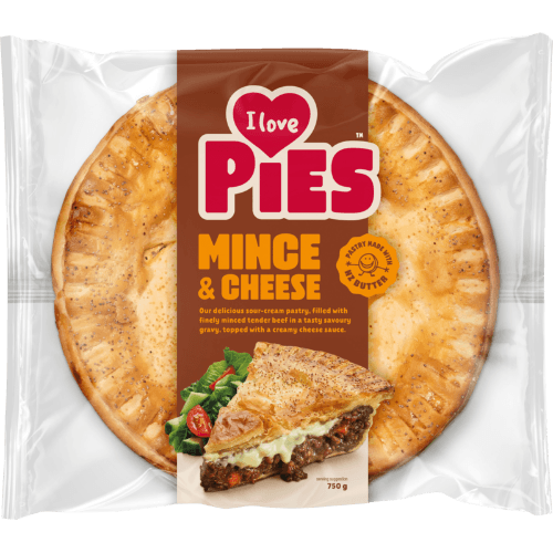 I Love Pies Mince & Cheese Pie