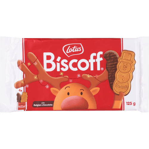 Lotus Biscoff Christmas Chocolate Cookie