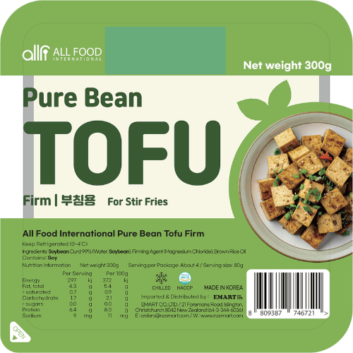 All Food Firm Tofu