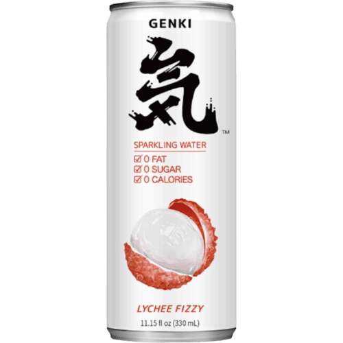 Genki Forest Lychee Fizzy Water