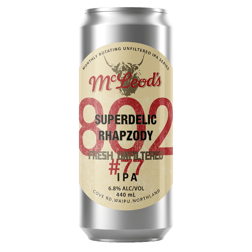 McLeod's Superdelic Rhapzody Fresh Unfiltered IPA