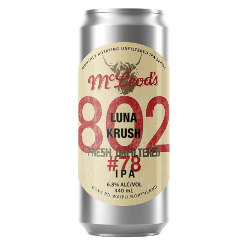 McLeod's Luna Krush Fresh Unfiltered IPA