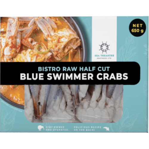 Sea Treasure Seafoods Half Cut Swimmer Crab Bistro Crab