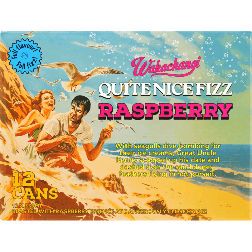 Wakachangi Quite Nice Fizz Raspberry Soft Drink