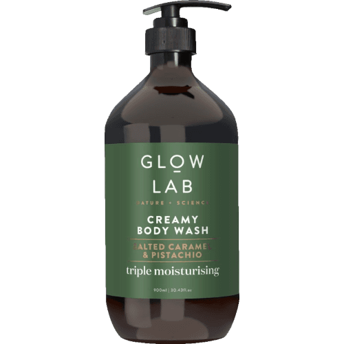 Glow Lab Salted Caramel & Pistachio Triple Moisturising Creamy Body Wash