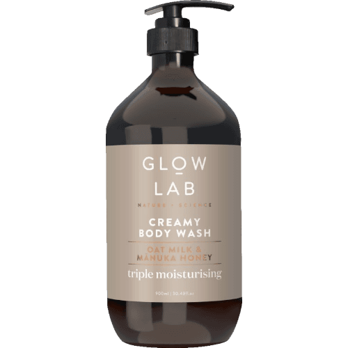 Glow Lab Oat Milk & Manuka Triple Moisturising Honey Creamy Bodywash