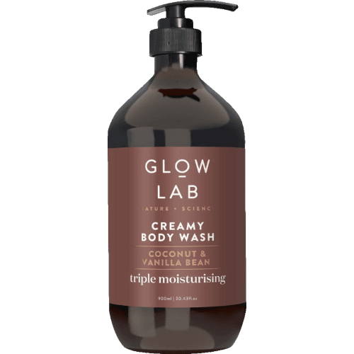 Glow Lab Coconut & Vanilla Bean Triple Moisturising Creamy Body Wash