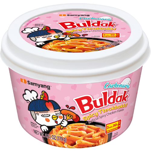 Samyang Buldak Carbonara Flavour Rice Cup