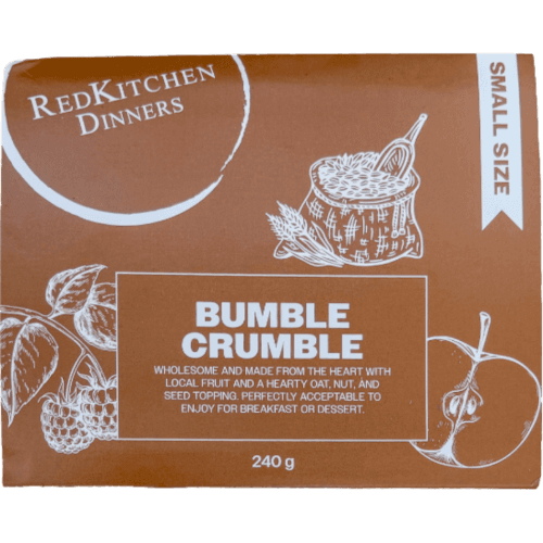 REDKITCHEN Bumble Crumble Pudding Small Ready Meal