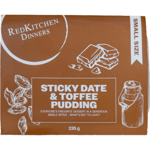 REDKITCHEN Sticky Date & Toffee Pudding Small Ready Meal