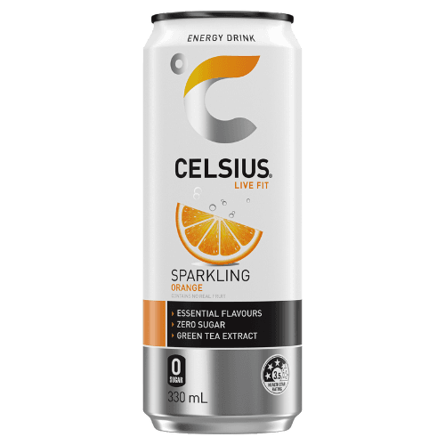 Celsius Sparkling Orange Energy Drink