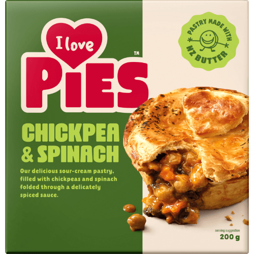 Chickpea & Spinach Pie