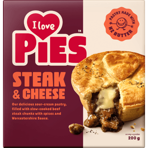 Beef Steak & Cheese Pie