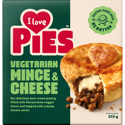 Vegetarian Mince & Cheese Pie