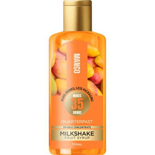 Quarterpast Mango Milkshake Syrup