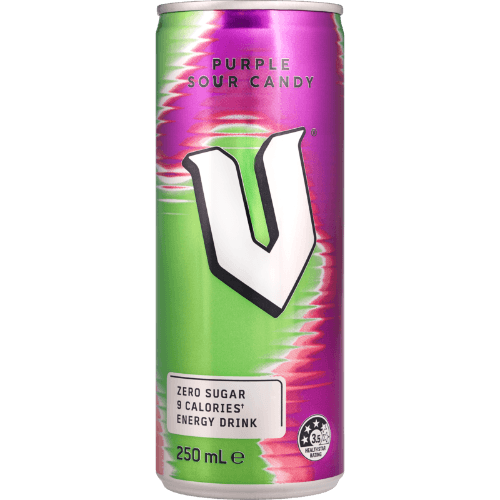 V Purple Sour Candy Energy Drink