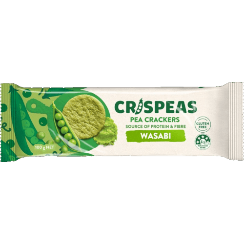 Crispeas Wasabi Pea Crackers